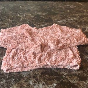 Flower mesh jumper